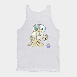 Sexy Space Pinup Pup Tank Top